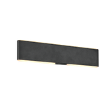 Conchita LED wall lamp 32 cm matt black rechargeable