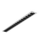 BeamLine Slim, 36 W, 2950 lm, 930, silver, DALI Recessed ceiling lumin
