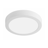 G-TECH LED luminaire FABRO, 18 W, 1800 lm, 4000K, AC220-240V, IP40, surface-mounted, round, white