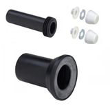 Wall-mounted WC connection set 90x180