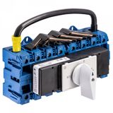 Changeover switch, network-0-emergency power supply, rail mounting, 4-pole, 160A