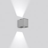 Zono, 6,2 W, 220 lm, 830, silver, on/off Wall luminaires, L 100 B 154 