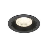 NUMINOS© L, recessed ceiling light, 4000K, 55ø IP20 round bl