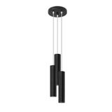 HANGING LAMP LAGOS 3P BLACK GU10 3X40W IP20
