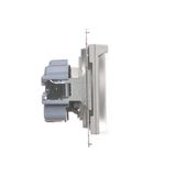 LED luminaire with motion sensor, 14V, Bronze matt, metalic