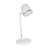 LED Desk Lamp ABBIE, rechargeable, white
