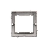 Two-way switch with LED illumination without pictogram, (module), 10AX, quick connection, white
