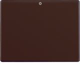 Rocker with imprint "0", Arsys, brown glossy