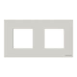Frame 2-gang / 2+2-modules - IP44 - Dune