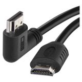 High speed HDMI cable 2.0 A/Male – A/Male 90° 3m