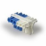 Coupler 2-p plug, blk