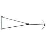 Eaves support for Rd 7-10mm  St/tZn adjustable 1.05-1.20m