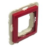 UNIV COVER RING/ADAPT F/45X45 MOD RED