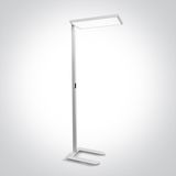 WHITE 60W CW FLOOR STAND UGR17 DIMMABLE 230V