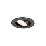 NEW TRIA© 45, DL, round, Ceiling Luminaire, 3000K 24ø, bl