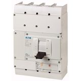 NZMH4-4-AE1250/800 Circuit-breaker, 4p, 1250A, 800A in 4th pole