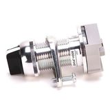 Allen-Bradley 800H-JP4KB7 800H PB, Type 7&9 Selector Switch, 3 Position Selector Switch, Standard, Standard Knob Spring Return ->, KB7 Cam, No Position 2 Contact Block, No Position 3 Contact Block, No Position 4 Contact Block, No Guards - on Terminals