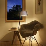 RITZY table black chrome 230V LED E27 15W