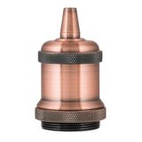 Retro Lampholder Alu E27 Compl. Copper Antique