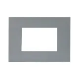 SMART EASY S44 TECHNOPOLYMER PLATE, GREY COLOUR - MATT FINISH - 3 MOD.