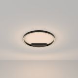 Modern Rim Ceiling lamp Black