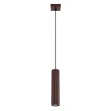 Pendant lamp KARBON 1 brown