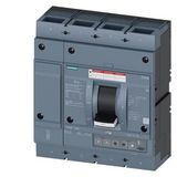 Circuit breaker 3VA6 UL frame 800 breaking capacity class M 35 kA @ 480 V 4-pole
