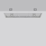 Recessed frame L 530 B 194 H 2 colour: silver