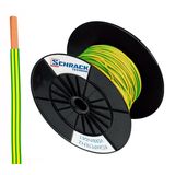 PVC Insulated Single Core Wire H07V-U 2.5mmý, ye/gr (coil) (The price is shown without markup on metals. Request a quote for accurate information)