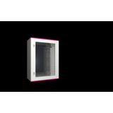 AX Plastic enclosure, WHD: 600x800x300 mm, with viewing window