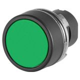 Guarded push-button, green