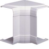 Internal corner adjustable for wall trunking BRN 70x130mm of PVC in pu