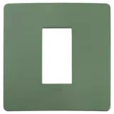 Plana Up 1M cover plate, matt sage