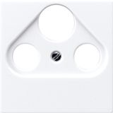 Centre plate for SAT-TV socket A561PLSATWW