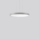 TRIONA round, 61 W, 4600 lm, 827-865, silver, smart+free Pendant lumin
