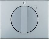 Cover. for rotary switch. birch K.1/K.5, aluminium