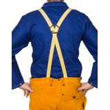 Short welding leather trousers Golden Brown ™ L