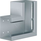 Flat angle of base profile for BRS 100x130mm lid 80mm of sheet steel g