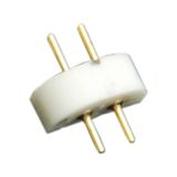 Direct connecting connector two-pin 8 mm