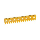 Cable Marker CAB3 4–6mm² Letter C Yellow Clip-On