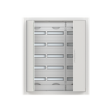 LFJT/A.1.63.1-884 | Cover 1-fold shutter icon | CARAT, AXCENT, FUTURE |884 MATT WHITE
