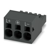 SPC 16/ 3-ST-10,16BKBDWH:L+-L- - PCB connector