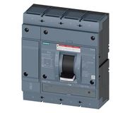 Circuit breaker 3VA5 UL frame 800 breaking capacity class M 35 kA @ 480V 4-pole