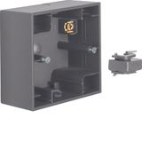 Surface-mtd housing 1gang, K.1, ant. matt, lacq.