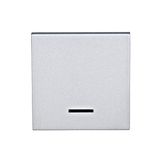 Rocker S 50 with red control window, silver