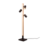 Marley floor lamp LED + 3xGU10 matt black