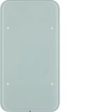 Touch sensor 1gang comf, intg bus coupling unit, KNX - R.1, glass p. w