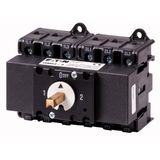 QM63/3 Changeover switch, QM, 63 A, 2 x 3 pole, without rotary handle, With d