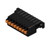 PCB plug-in connector, male plug, 5.08 mm, Number of poles: 8, 180°, PUSH IN with actuator, Clamping range, max. : 3.31 mm², Box
