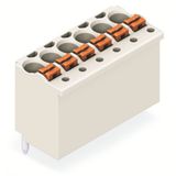 2091-1178 1-conductor THT female connector straight; push-button; Push-in CAGE CLAMP®